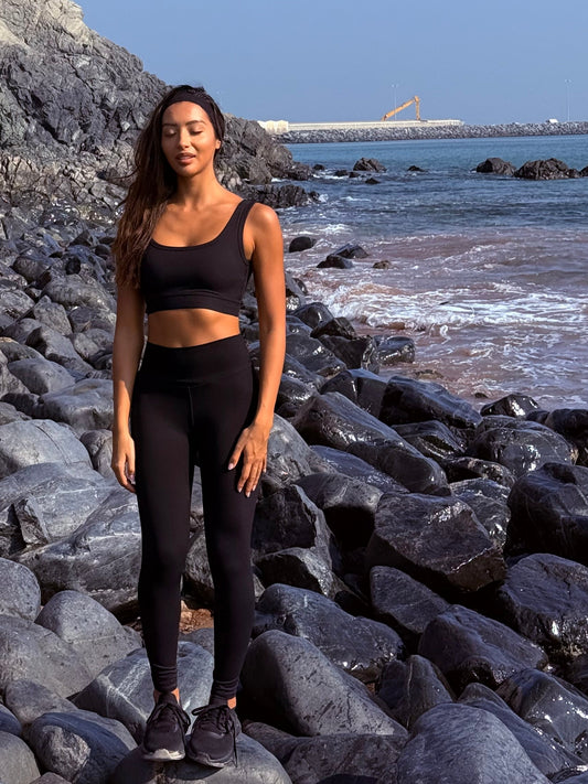 Flow Rhythm Full-Length Leggings - Black