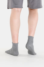 Core Five Toe Crew Grip Socks Unisex - Gray