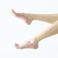 Women's Ballet Five Toe Grip Socks - Blush Pink