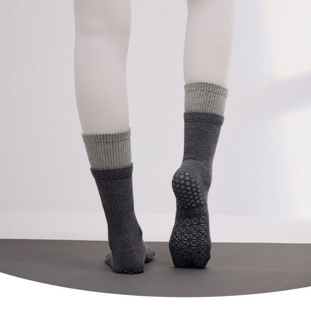 Layered Grip Socks Women - Dark Gray