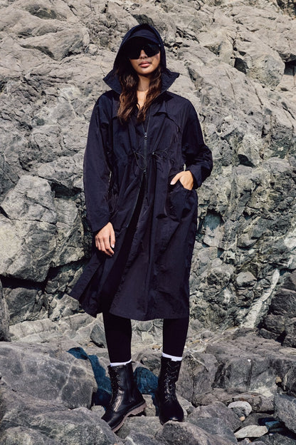 Wadi Trail Lightweight Coat - Black