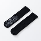 Women's Crew Pilates Grip Socks - Black