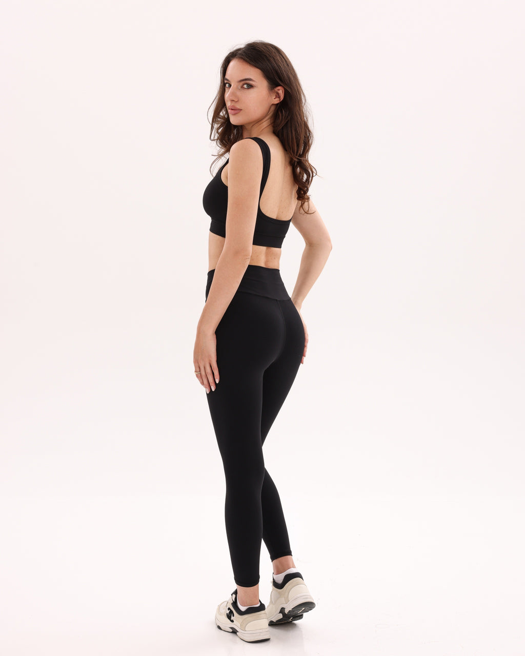 Oceanline Rib Bra - Black