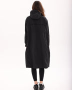 Wadi Trail Sunscreen Long Coat - Black