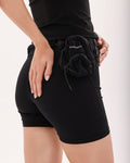 Wadi Trail Shorts High-Waisted Black