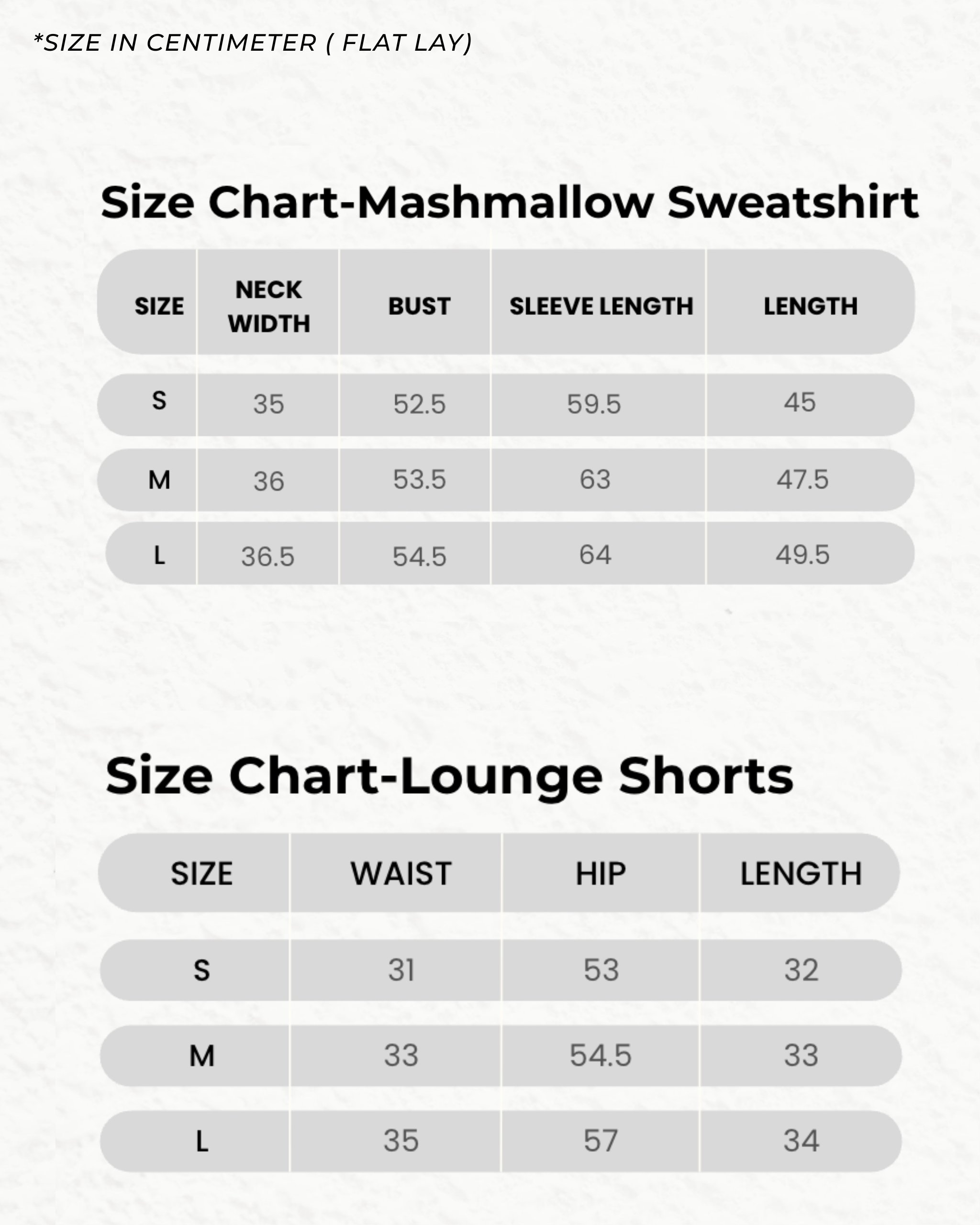 Marshmallow Lounge Set - Dark Gray