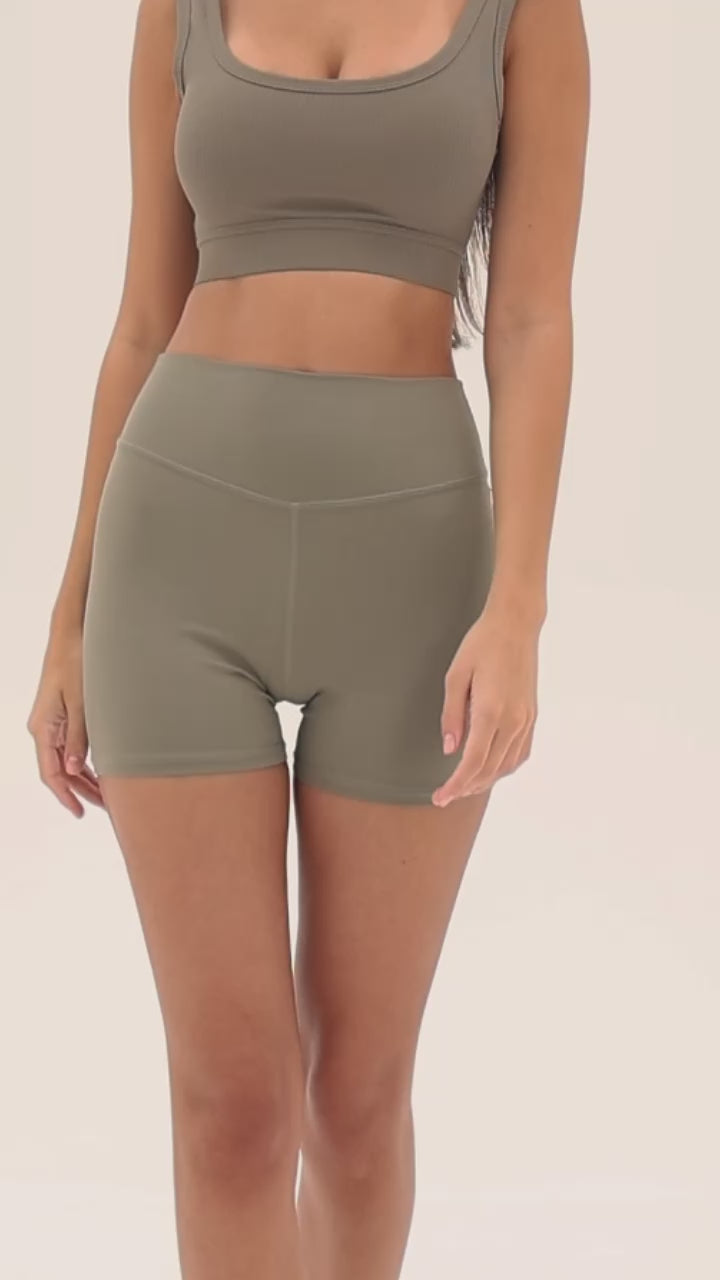 Flow Rhythm Motion Shorts -Taupe