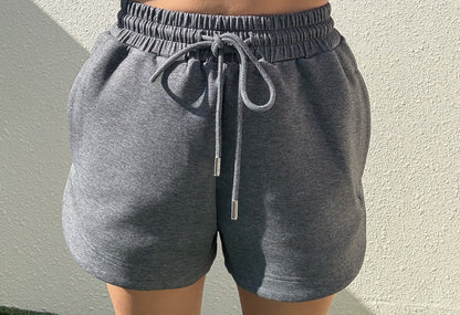 Marshmallow Lounge Shorts - Dark Gray